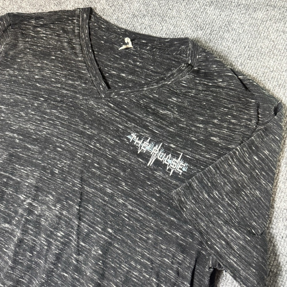 The‎ Pulse Tour Dates 2014-2015 Black Heather V-Neck Graphic T-Shirt L